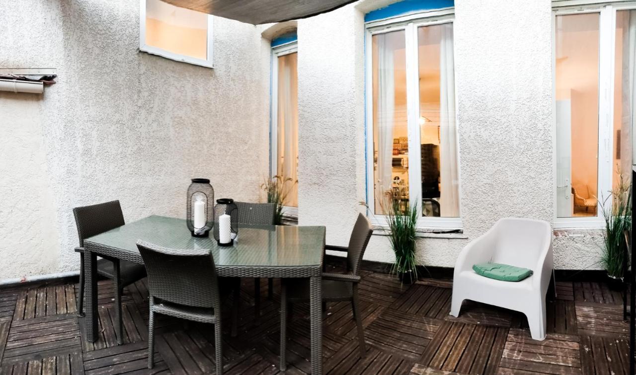 L'Echappee Belle - Terrasse 25M2 - Centre Ville - Lit Queen Size Saint-Quentin (Aisne) Exterior foto
